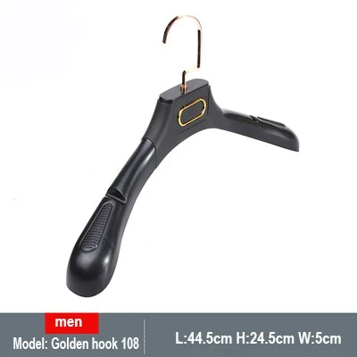 black plastic suit hanger Oversized plastic hangers